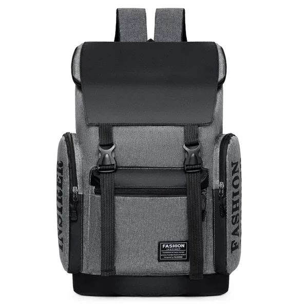 New Backpack High School Student Schoolbag Large Capacity Multifunctional Computer Bag Outdoor Sports Travel Trendy Cool Backpack for Men