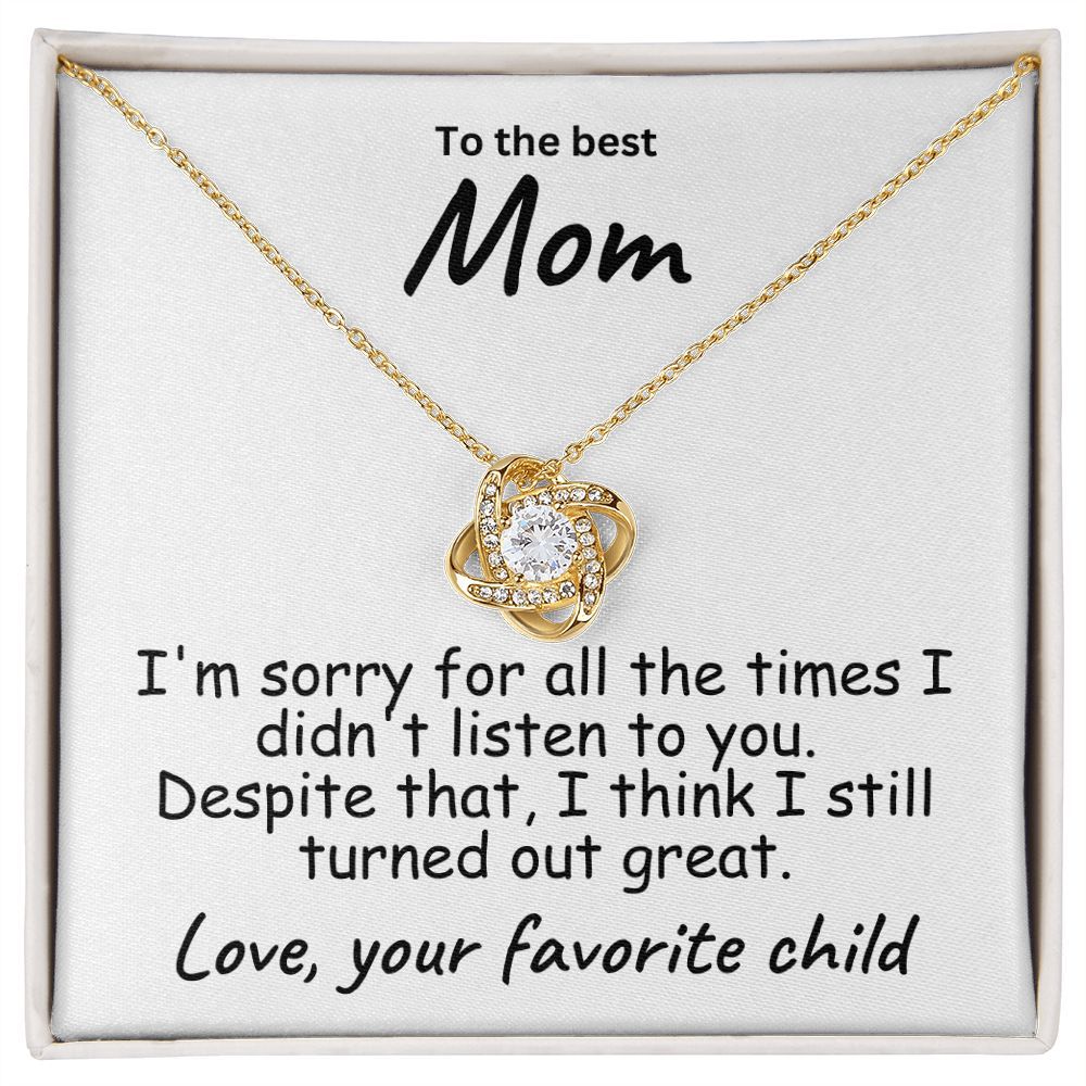 Four Leaf Clover Necklace Image 1
