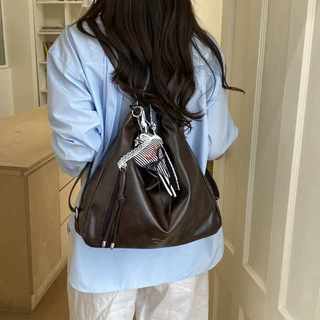 高级感大容量托特包包女2026春季百搭小众单肩包休闲简约双肩包包