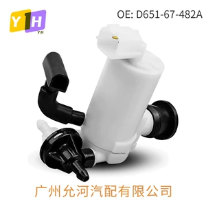 D651-67-482A Mazda 2 üçün Şüşə Silən Nasosu Su Sprey Motoru