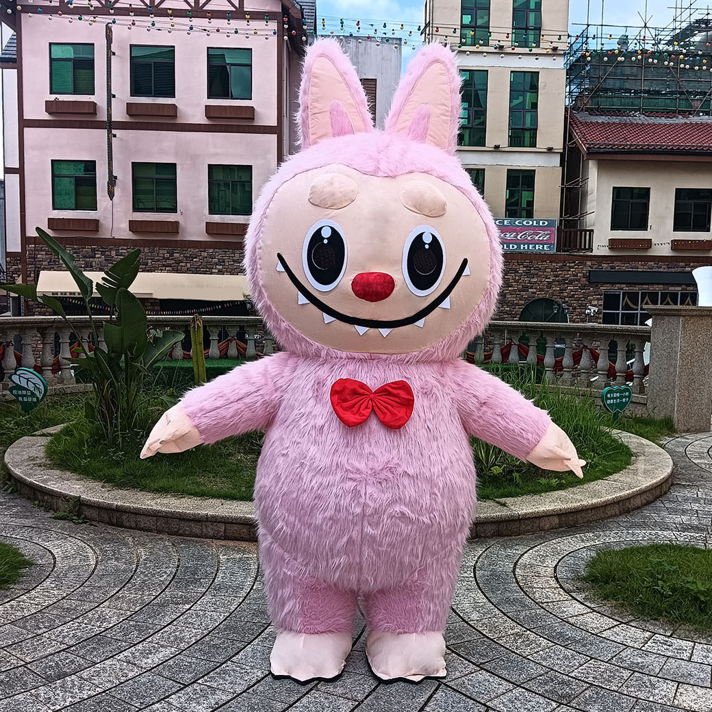 Ropa de muñeca de dibujos animados inflable Ropa de muñeca de dibujos animados de Rab Bumart