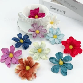 仿真花;发夹;仿真植物配件