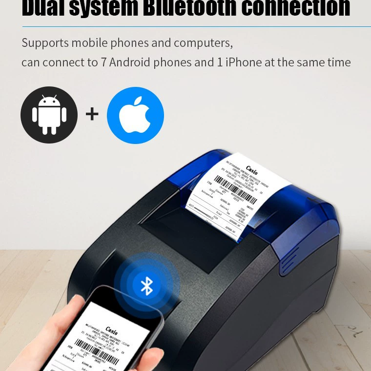 Portuguese Spanish thermist -sensitive printer USB 58mm bill printing cashier ticket printing