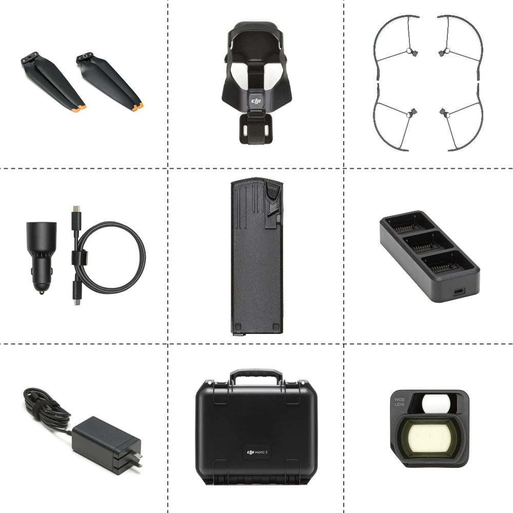 DJI Royal MAVIC 3 оригинальные аксессуары батарея пропеллер защитный чехол весло стюард автомобильная зарядка
