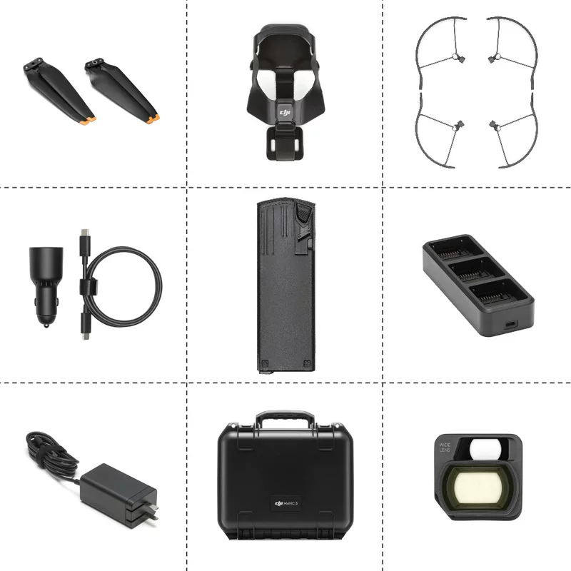 DJI Royal MAVIC 3 оригинальные аксессуары батарея пропеллер защитный чехол весло стюард автомобильная зарядка