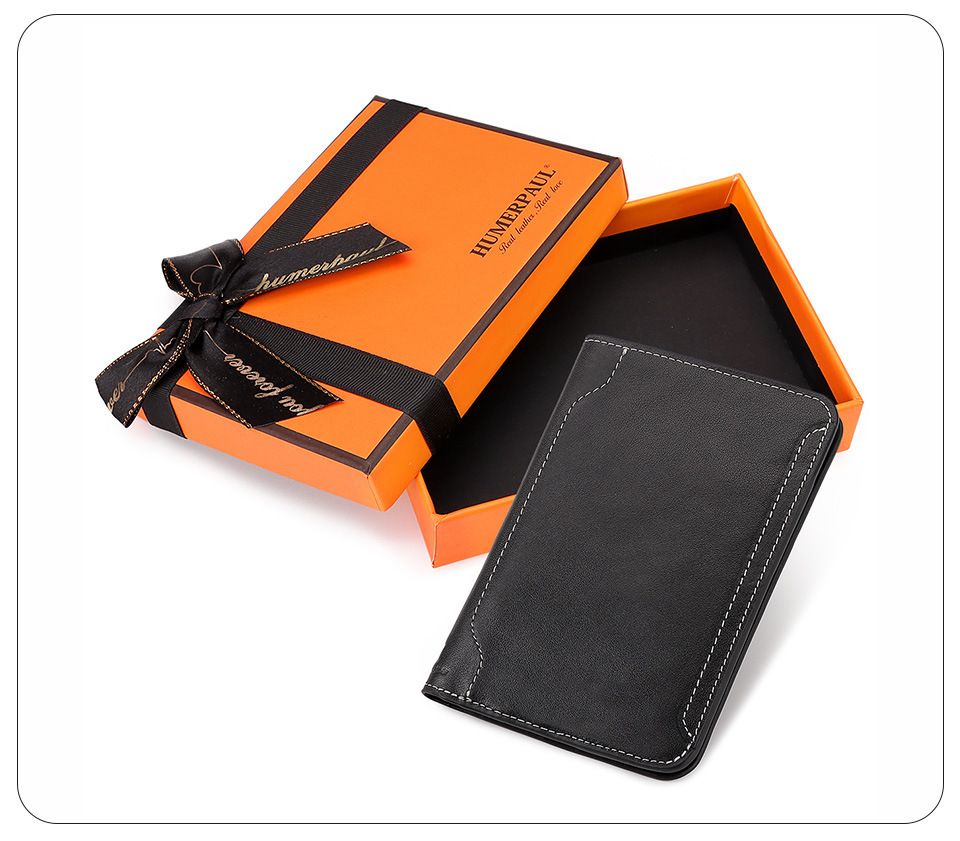Genuine Leather Passport Holder