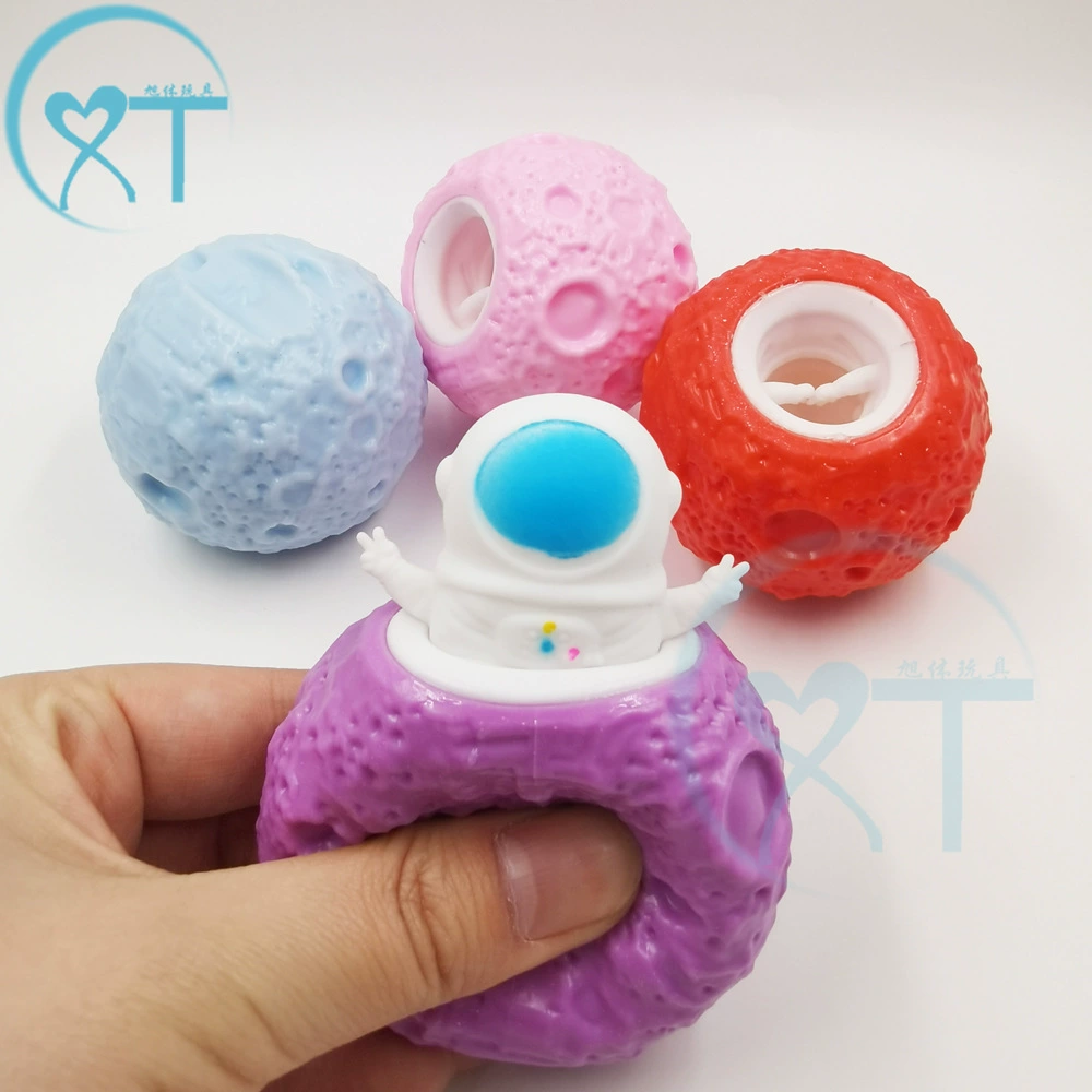 Новая планета Exploration Pinch Музыка Астронавт Космический Кубок Сожмите Декомпрессию Звезда Телескопическая игрушка Trick Vent