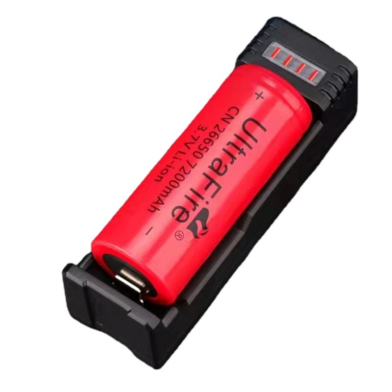 Оптовая Продажа с фабрики 26650 10440 14500 18500 18650 литиевая батарея USB с одним слотом 3,7 В зарядное устройство