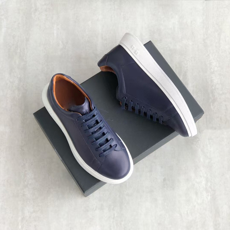 European Station 2025 New Round-Toe Spring and Autumn Light Luxury Fashion Casual Sneakers Easiest to Match Travel