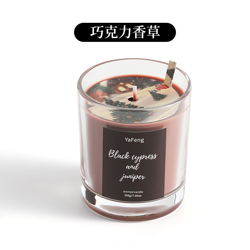 雅风220g圣诞节日装饰万圣节空摆件无烟大豆蜡高级伴手礼香薰蜡烛|undefined