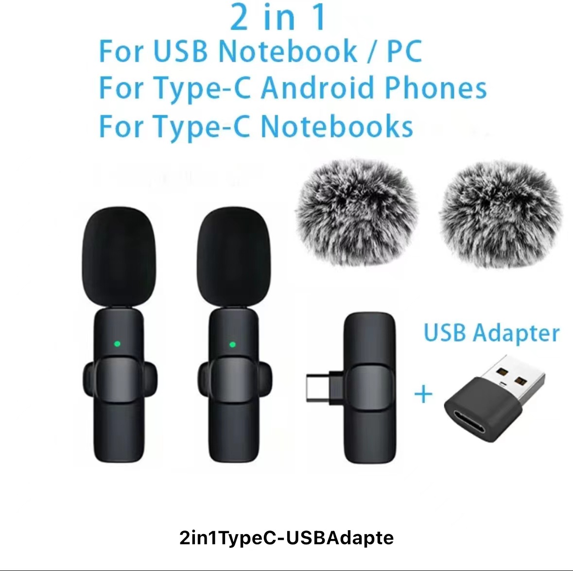 YouTube Amazon hot wireless lapel microphone micrófono de cuello inalámbrico image 13