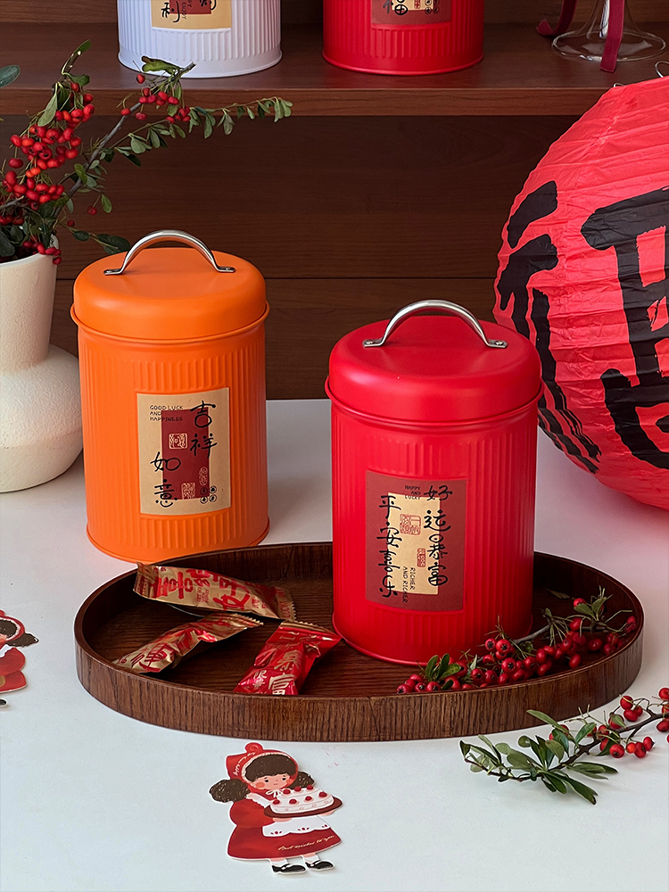Caja de embalaje de galletas de Navidad, caja de embalaje de galletas de horneado, galletas de dulces, latas de regalos, cajas de regalo de primavera, barril