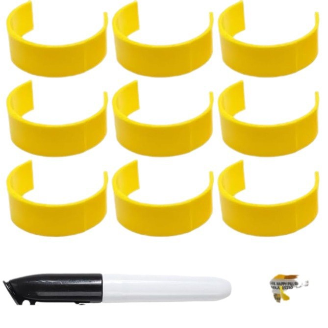 (2개) 알약 병 클립 용 클립