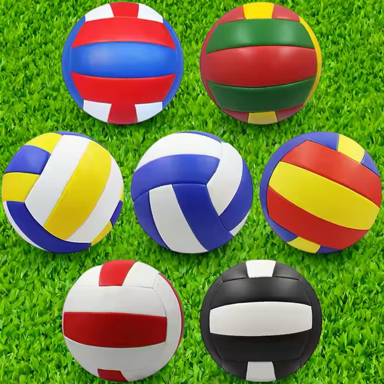 Middle School Physical Education Volleyball Size 5 Competition Training Junior High School Elementary School Students Boys and Girls Soft Hard Wholesale Standard Indoor