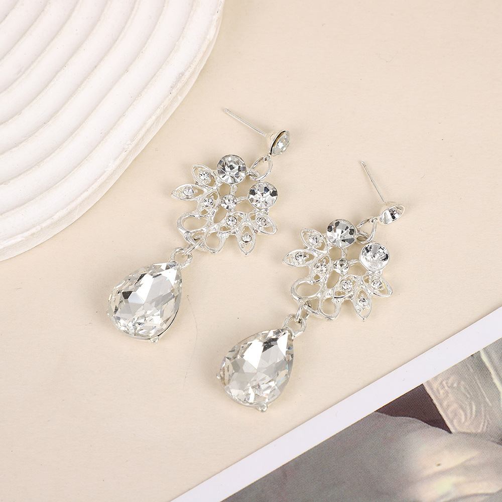 Set gioielli sposa collana orecchini pendenti accessori_voghion.com