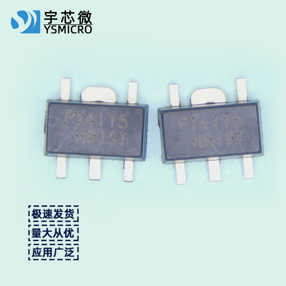 LED���������� PT4115 SOT89-5 ��ѹ��������IC PT4115