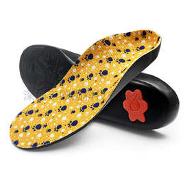 PU儿童矫正鞋垫 扁平足足弓支撑纠正鞋垫 足内外翻OX腿纠正矫形垫