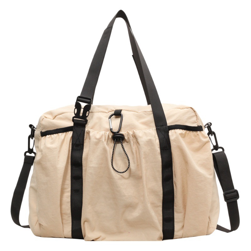 Corea del Sur estilo perezoso gran capacidad bolsa de viaje al aire libre ocio deportes fitness bolsa de hombro del todo partido bolsa de mensajero bolsa