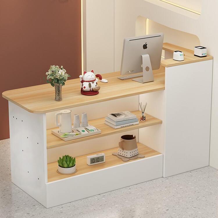 New Clothing Store Counter Quiet Wind Bar Cashier Table Homestay Restaurant Bar Table Light Luxury Front Desk Reception Table