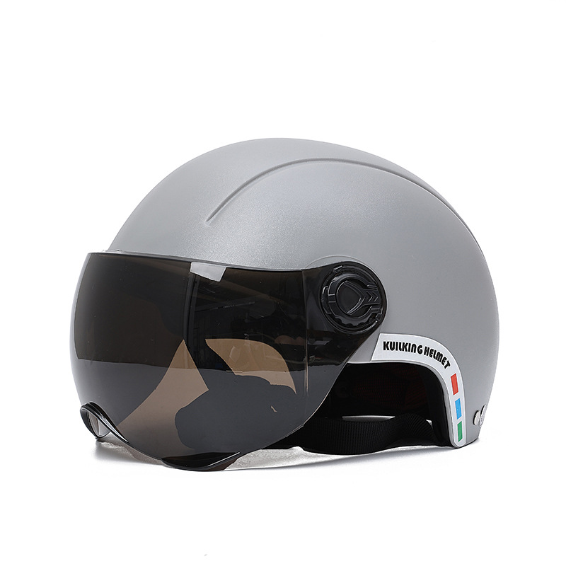 Casco de seguridad de ciclismo unidireccional casco de bicicleta de batería de automóvil medio casco de verano