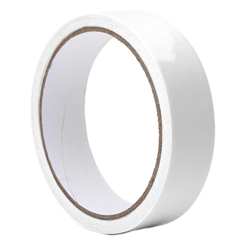 Fábrica al por mayor de alta viscosidad de fusión en caliente de doble cara adhesiva estudiante blanco mano lágrima DIY hecho a mano hecho en casa fuerte cinta adhesiva de doble cara
