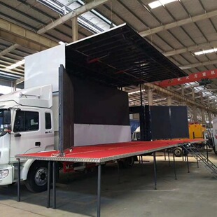 可拆卸流动舞台车 户外演出车 供舞台设备 全自动液压流动舞台车-阿里巴巴