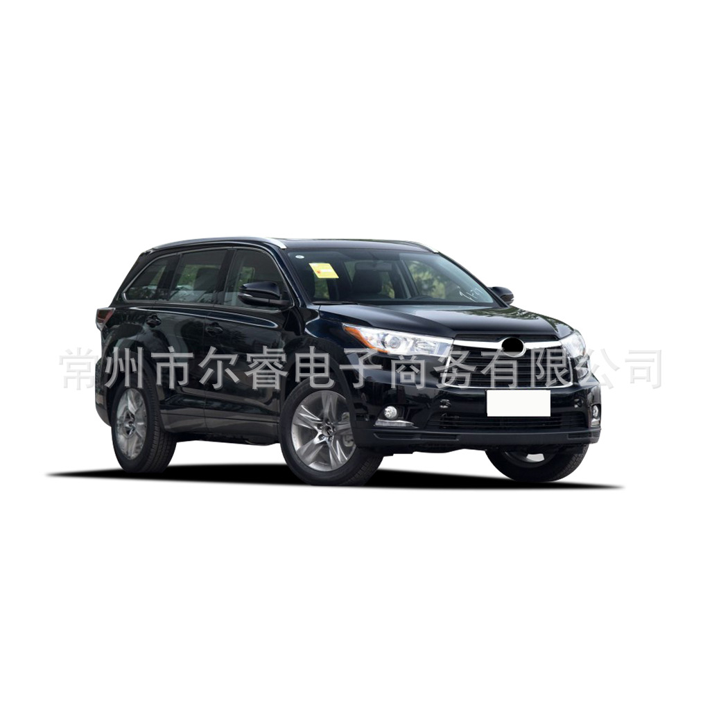 Suitable for Toyota Highlander Front and Rear Bumpers, 15-17 Model Highlander Front and Rear Bumper Surround with Paint