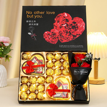 创意巧克力零食花束表白送儿童男女生老婆生日520情人节礼物批发