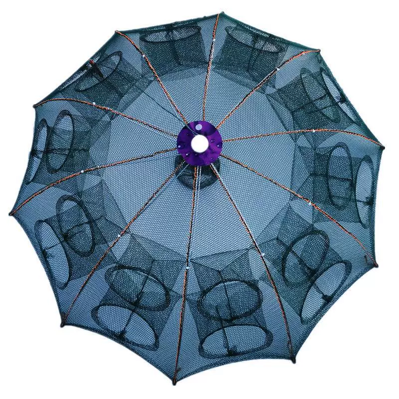 Рыба сетка в клетке для креветок