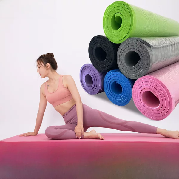 Factory wholesale yoga blanket NBR yoga mat widened thickened dance fitness mat rubber non-slip exercise mat