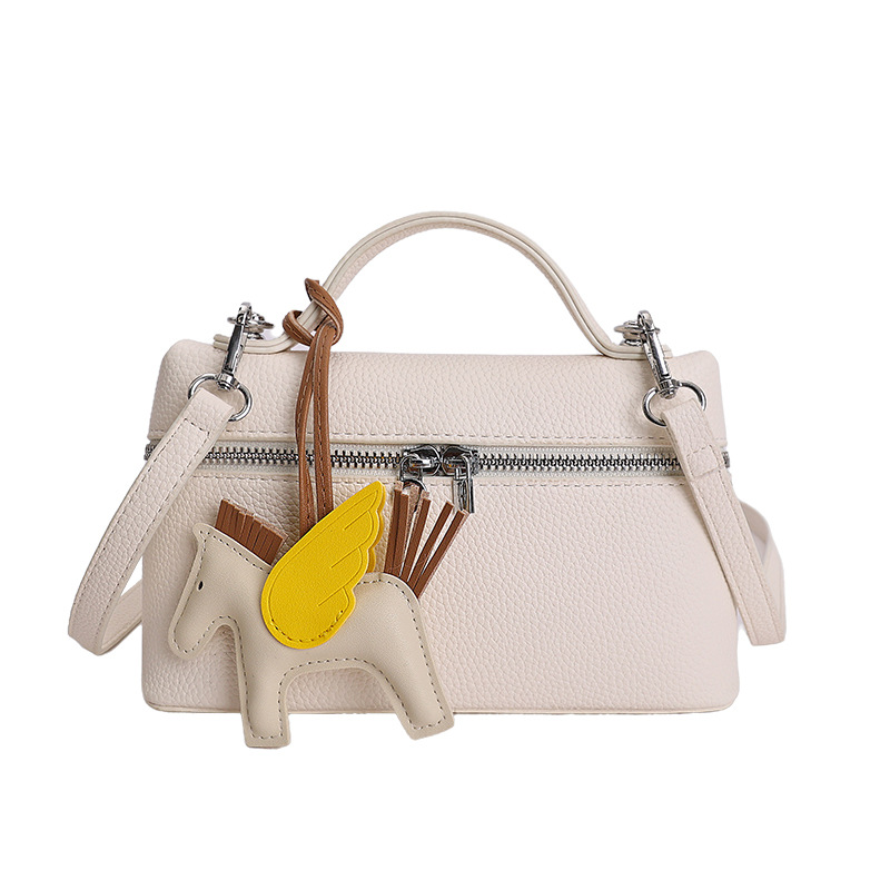 Bolso de mano de alta calidad coreano para mujeres 2026 nuevo nicho de bolso de caja de lujo ligero casual simple hombro bolso de mujer