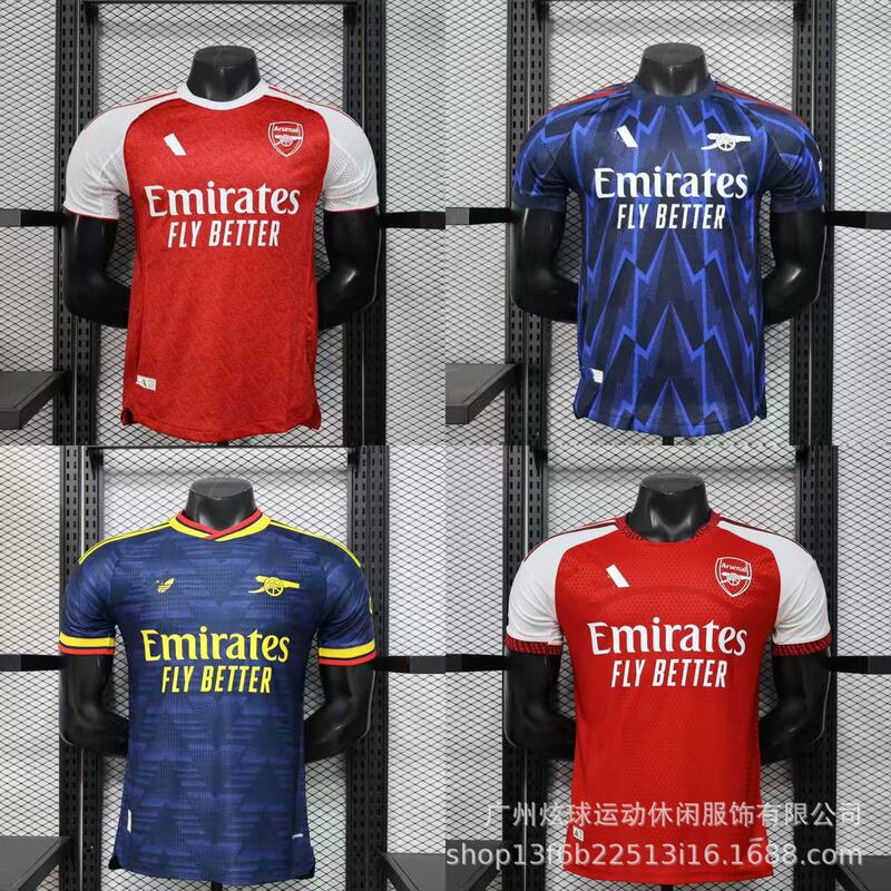Player Version Arsenal 2526 Season Jersey Champions League Home and Away Cross-Border Football Uniform T-Shirt