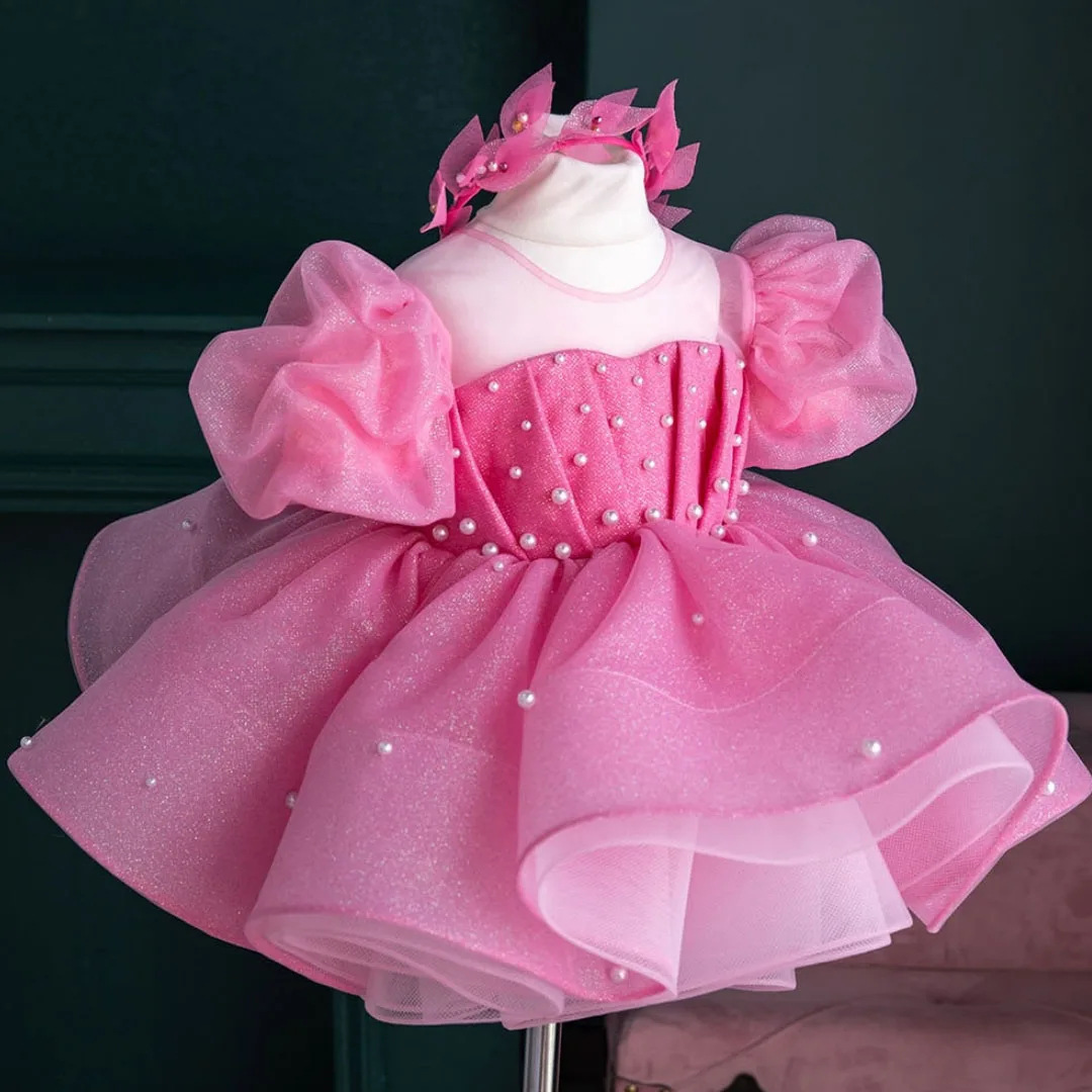 Cross-border 2026 New Style Girls' Tulle Stylish Princess Mesh Puffy, Children's Performance Costume, Kids' Formal_voghion.com