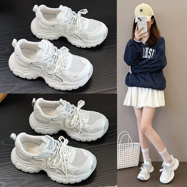 Autumn universal breathable shoes for leisure platform