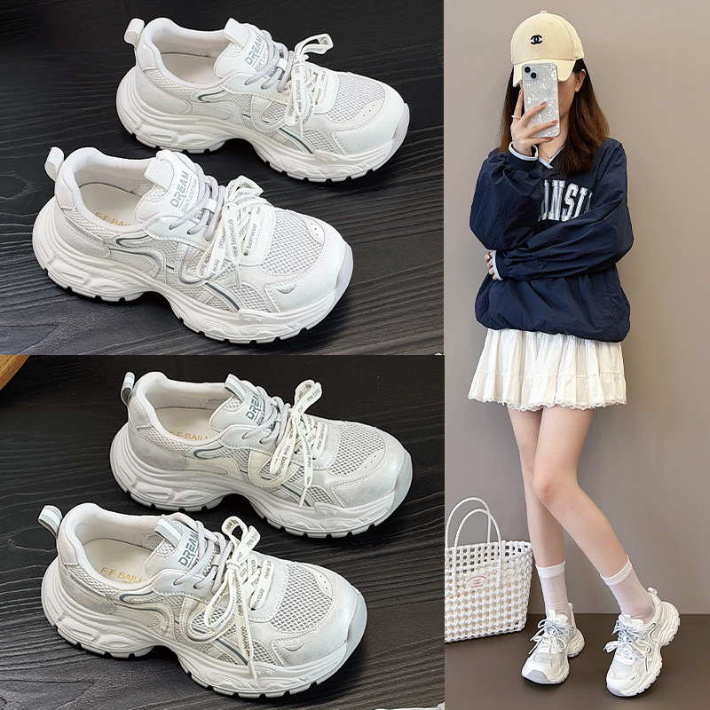 Autumn universal breathable shoes for leisure platform