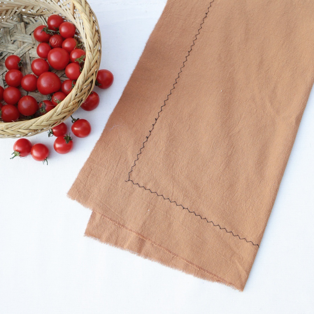 Servilleta lisa Algodón lavado Paño de boca de algodón puro Almohadilla de encaje Almohadilla de mesa Fondo de tiro gourmet Almohadilla de cocina transfronteriza Tela de servilleta