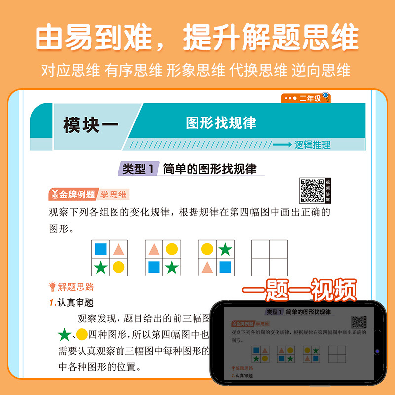 小学数学思维训练一本通一年级二三四五六年级思维逻辑训练书 3