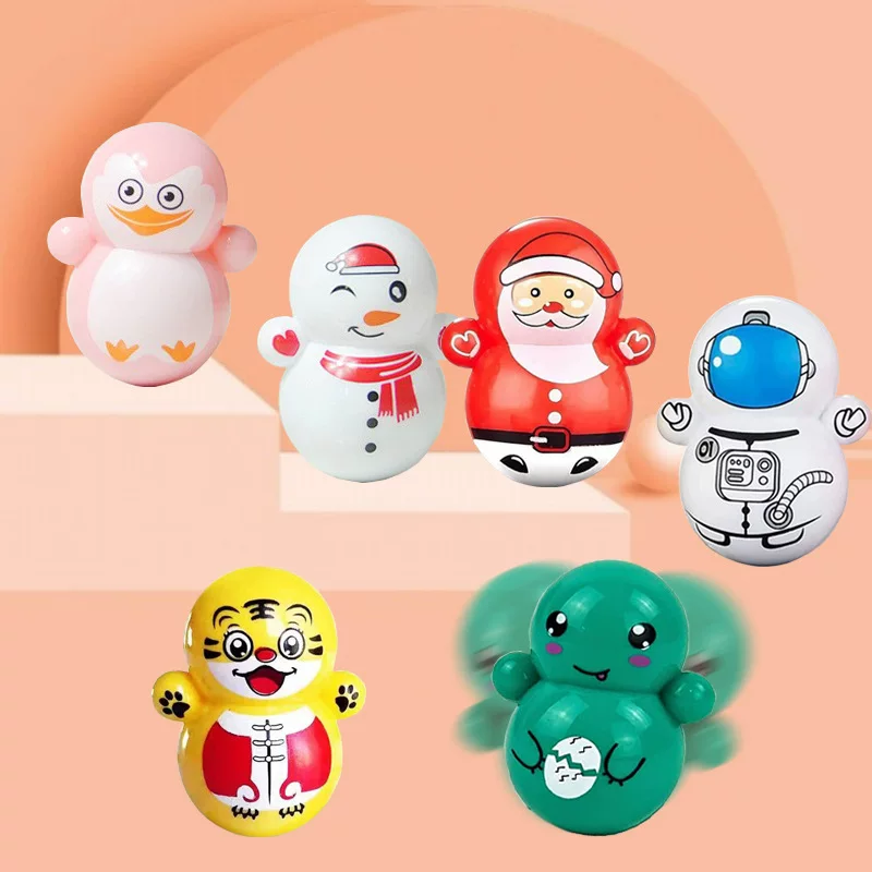 Маленькая семейная качающаяся кукла, настольная игра для отдыха, игрушка, ностальгия