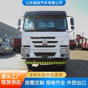 Howo 371/375HP arxa səkkiz təkərli ağır damperli yük maşınları ixracı