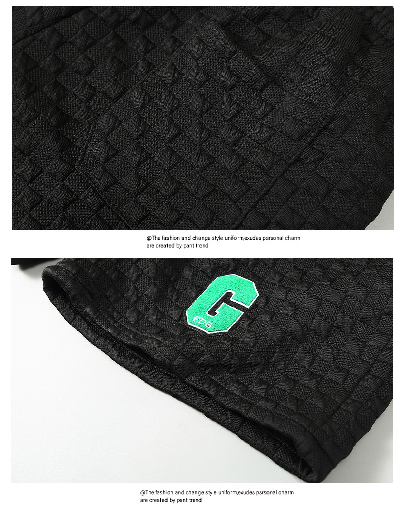 Short d'été pour couple, grand short tendance, pantalon de plage en soie glacée pour hommes, capris tricoté respirant, nouvelle collection 2023_voghion.com