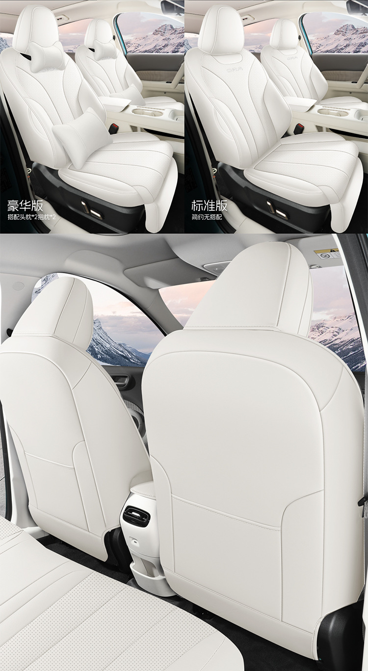 Car Seat Cushion 2026 New Model for Great Wall Euler 5, Special Car Seat Cushion, Full Coverage Car Seat Cushion, Five-Seat Cover