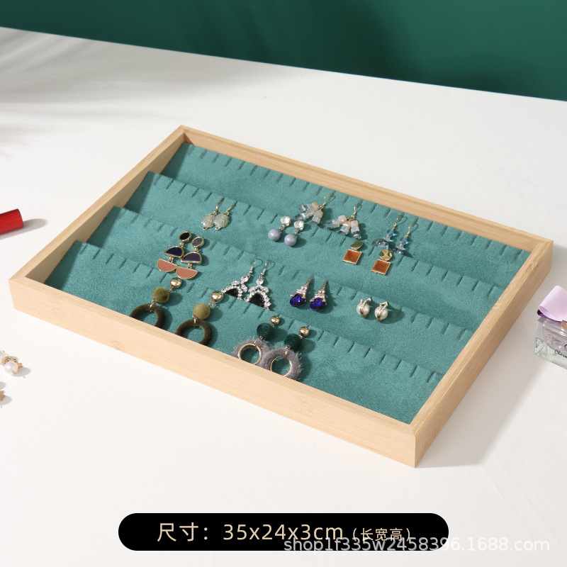 대나무 4 귀걸이 플레이트