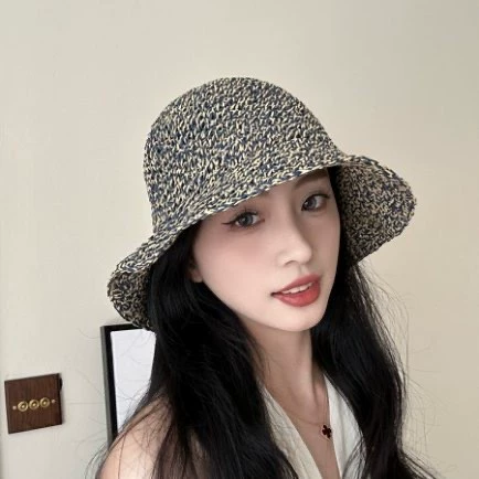Colored summer atmospheric hat, high-quality style, sun protection