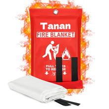 灭火毯防火毯玻璃纤维逃生消防灭火毯国标灭火毯阻燃布外贸热销