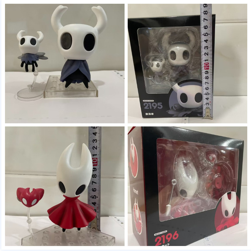 Q Version Nendoroid Hollow Knight Figure Silk Song Bumblebee Little Knight Movable and Changeable Face Doll Model