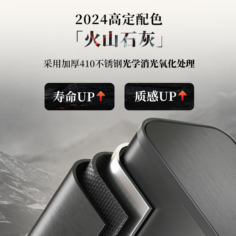 VEELAR キッチンゴミ箱 大型 大容量 2025 新しいホームリビングルーム ライト 高級 ステンレススチール フットペダル|undefined