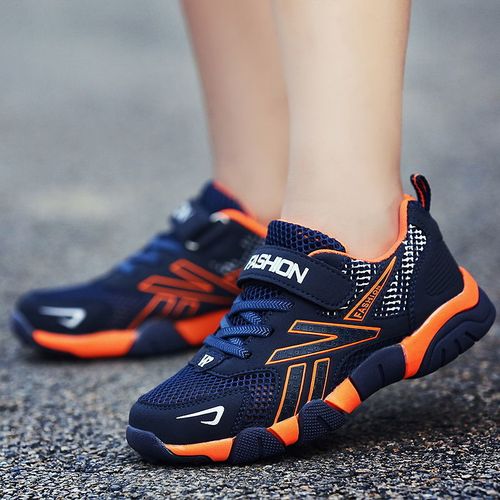 Children's Shoes for Boys, Athletic Shoes for Summer, Unisex Mesh Shoes for Boys, Shoes for Middle and Large Children, Student Casual Shoes for Boys