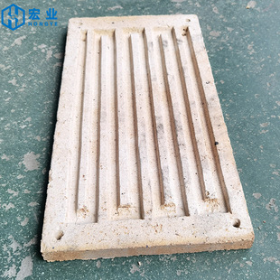 Long square experimental gold refining electric furnace wire furnace plate high temperature refractory plate brick furnace core electric heating furnace accessories plane