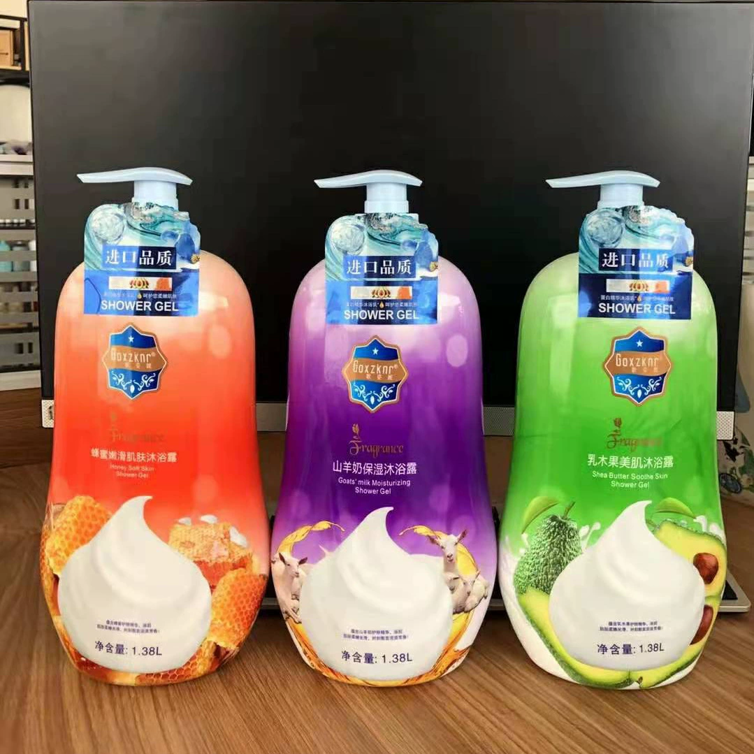 Gizini Protein Essence гель для душа мед нежная кожа козье молоко увлажняющее масло ши красота 1.38л