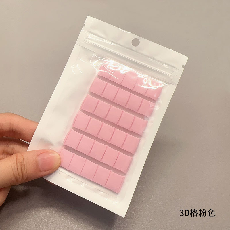 30 그리드 핑크 네일 클레이